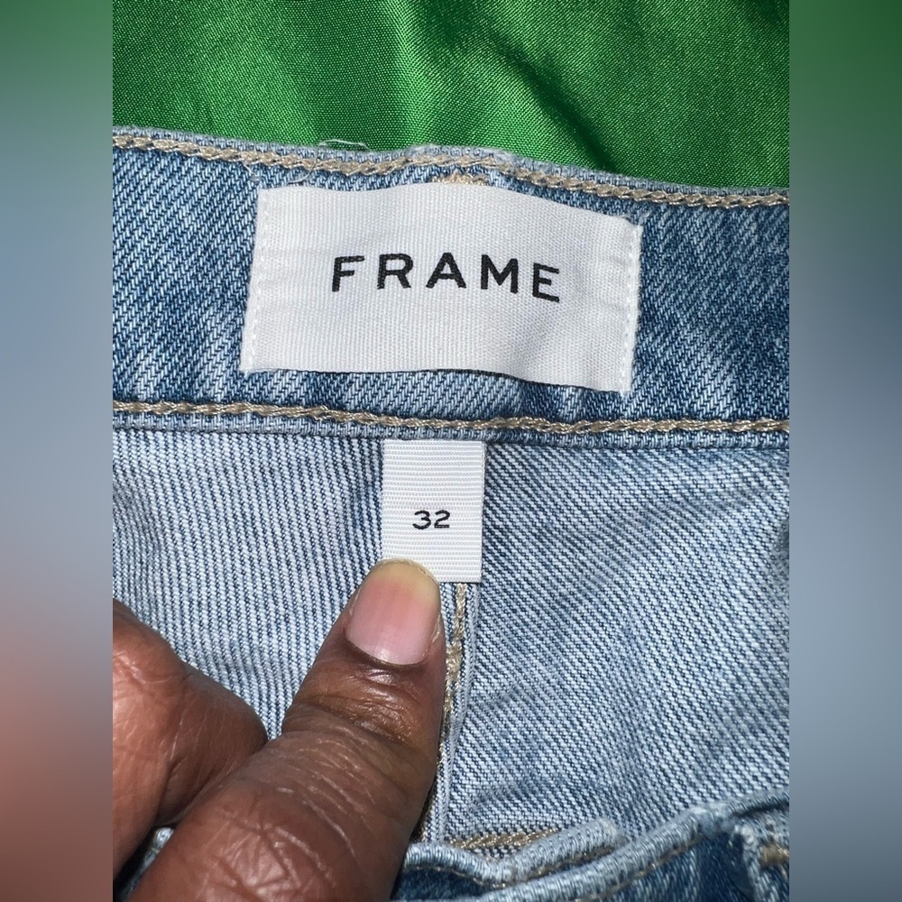 FRAME Denim L'Homme Slim Blue Jeans size 32 - Picture 7 of 9